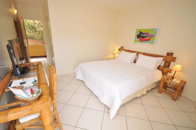 غرفة ديلوكس بسرير مزدوج بإطلالة على الحديقة بحوض جاكوزي، Rio Búzios Beach Hotel 3/10