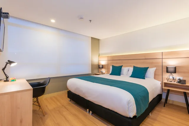غرفة بريميوم بسرير مزدوج، Pop Art Hotel Y Centro De Convenciones 2/2
