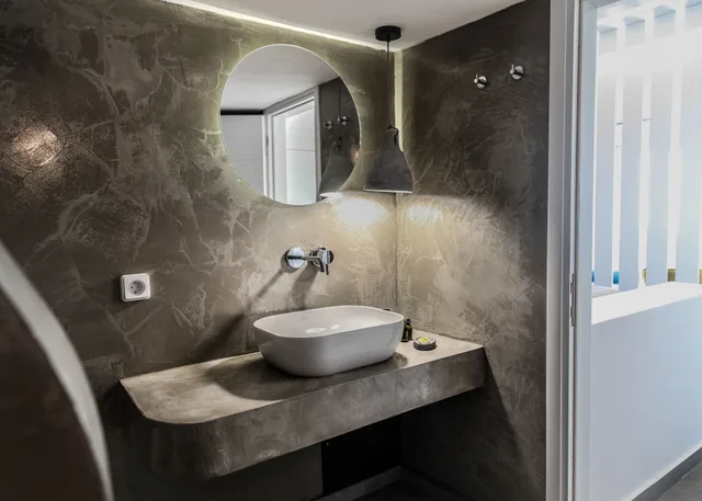 Junior Suite, Studio, Twin Beds, Caldera View, 2 Sofa، Villa Ilias 2/3