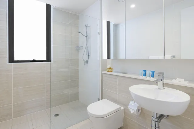 جناح بسريرين كينج بشرفة بـ3 غرف نوم، Meriton Suites Zetland 5/6