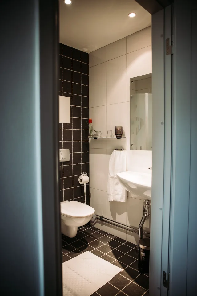 غرفة اقتصادية بسرير مزدوج، Atellet Hotell 4/4