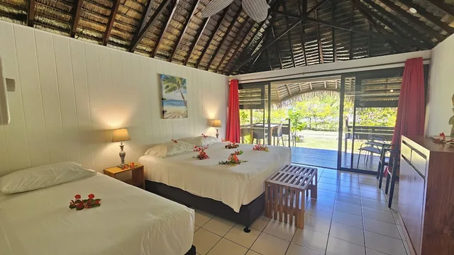 Bungalow, Triple, 1 Queen and 1 Single Bed, No Air Condition, Garden Area، Hotel Hibiscus 6/10