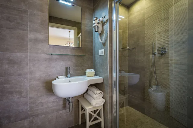 غرفة قياسية بسرير كوين بإطلالة على الحديقة، Hotel la Scaletta 10/10