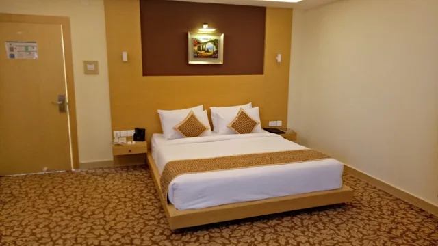 غرفة بريميوم بسرير مزدوج بغرفة نوم واحدة، Patliputra Continental Hotel 8/10