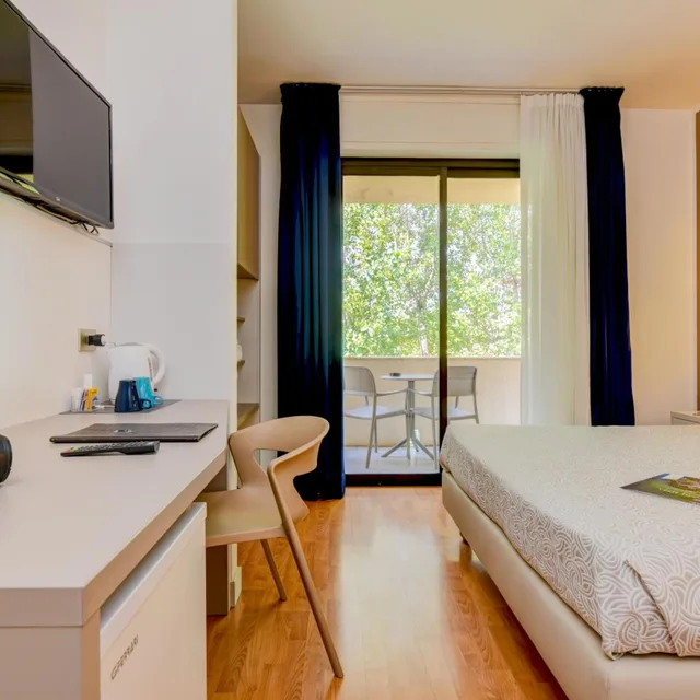 غرفة بسرير مزدوج، Hotel Riel 3/10
