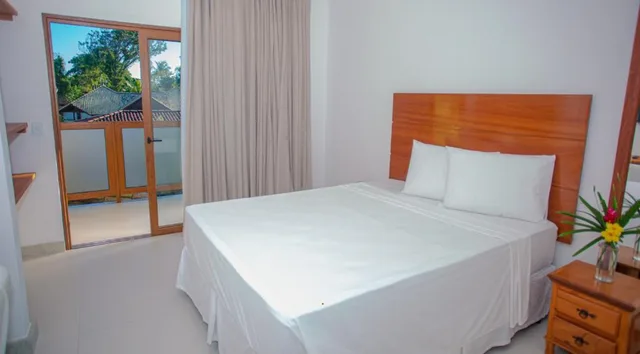 غرفة بسرير مزدوج، Arraial Bangalo Praia Hotel 1/1