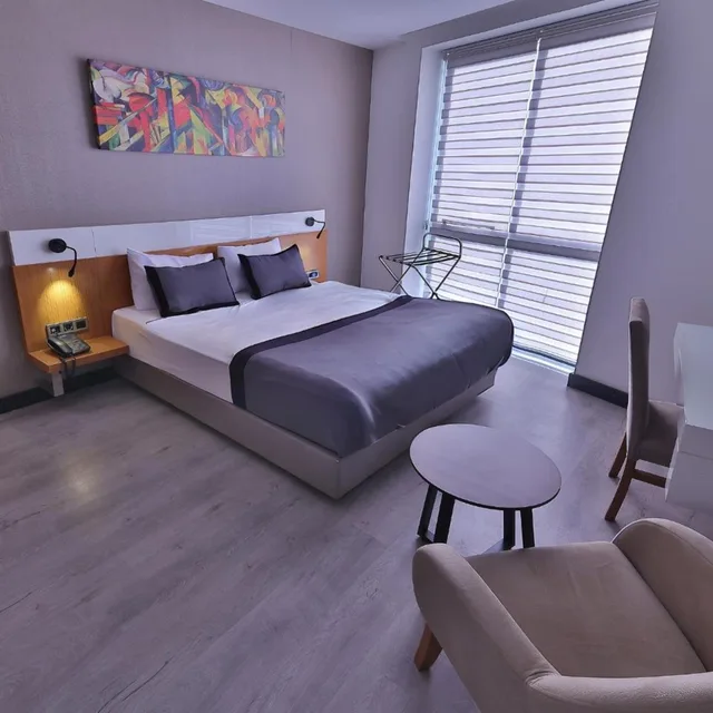 غرفة بسرير مزدوج بشرفة، Buca Residence Hotel 4/10