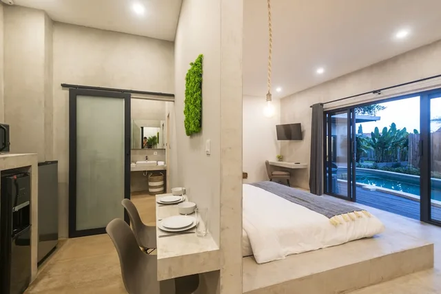 Deluxe, Studio, King Bed, Pool View, Canggu Dream Studios and Villas 4/6