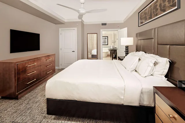غرفة بسرير مزدوج لذوي الإعاقة، Hilton Grand Vacations Club Parc Soleil Orlando 1/1