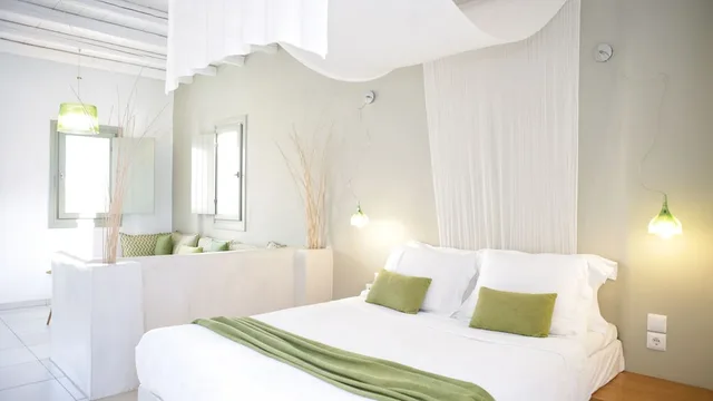 غرفة ديلوكس بسريرين منفصلين بإطلالة على البحر، Pylaia Boutique Hotel 4/10