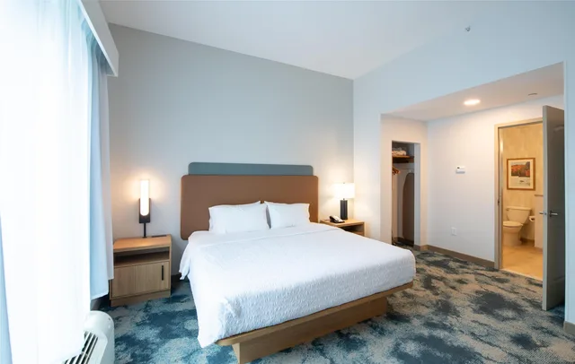 جناح بسرير كينج بغرفة نوم واحدة مع أريكة، Hampton Inn Presque Isle Maine 2/5