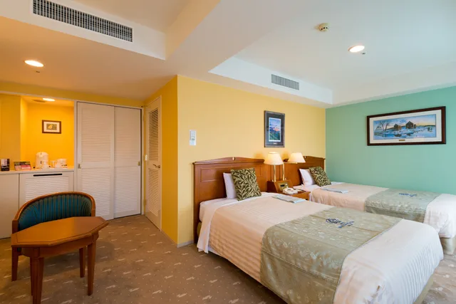 غرفة ديلوكس بسريرين منفصلين، Hotel Boston Plaza Kusatsu 5/10