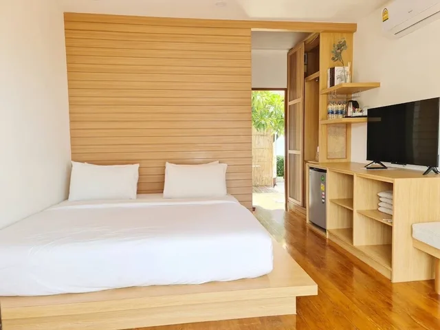غرفة عائلية بسريرين كوين بإطلالة على البحر، Vimarn Samed Resort 2/7