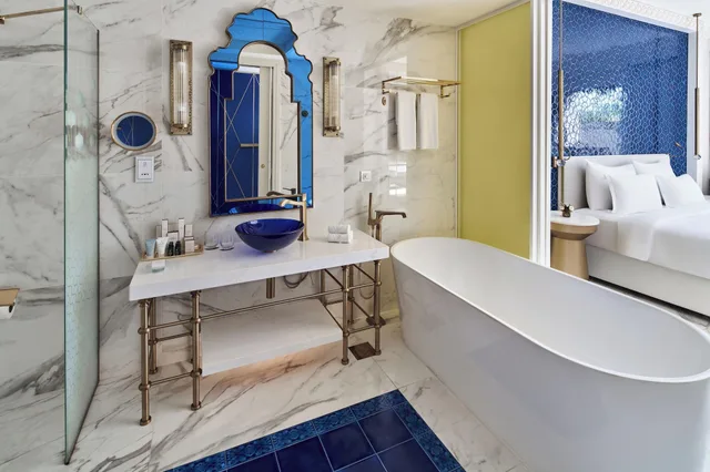 غرفة عائلية بسريرين منفصلين بإطلالة على الحديقة بغرفتي نوم، Rixos Premium Saadiyat Island 4/5