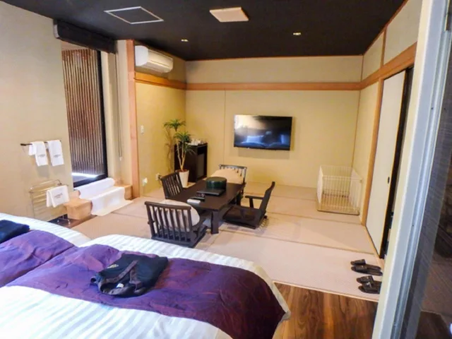 Japanese, Modern, Outdoor Bath، Livemax Resort Aki Miyahama-Onsen 3/4