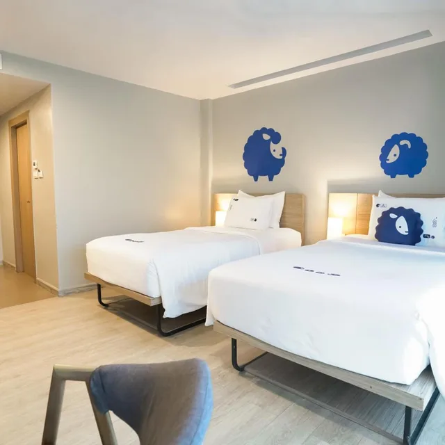 غرفة ديلوكس بسريرين منفصلين، Kokotel Krabi Oasis 6/10