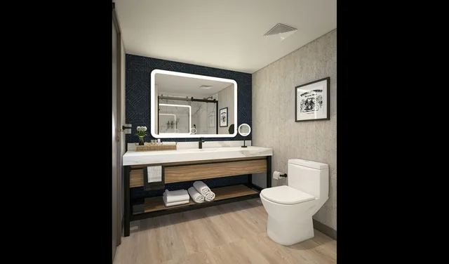 جناح بسرير كينج بإطلالة، DoubleTree by Hilton Dayton Fairborn 5/5