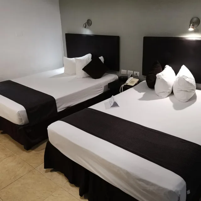 غرفة بسريرين مزدوجين، Hotel Maya Yucatan by Cartas a Frida 3/10