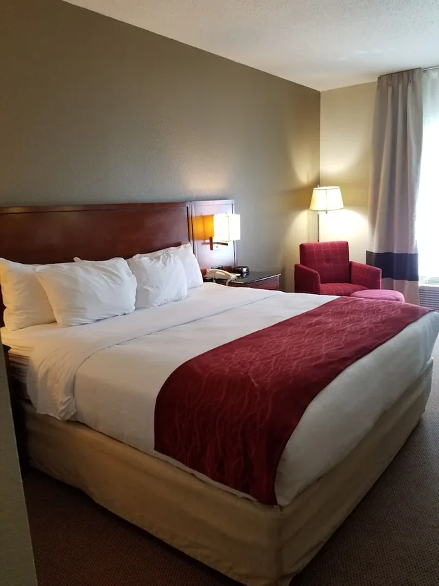 جناح بسرير كينج مع أريكة، Comfort Inn & Suites Geneva - West Chicago 2/10