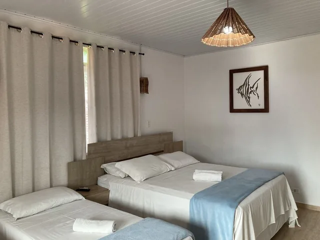 جناح استوديو فاخر بسرير مزدوج وسرير فردي بإطلالة على البحر، Hotel Balneario Itapocoroi 2/6