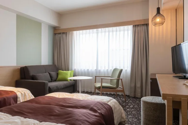 غرفة قياسية بسريرين منفصلين، Kusatsu Now Resort Hotel 2/5
