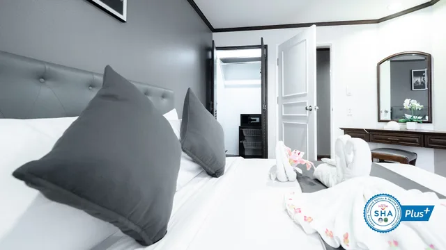غرفة بزنس بسرير مزدوج، Yellow Ribbon Hills Boutique Suites 3/4