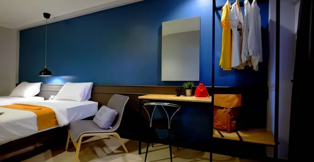 غرفة قياسية بسريرين منفصلين، Tharapark View Hotel 3/3
