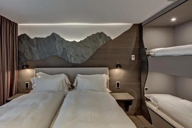 شقة بسرير مزدوج بمطبخ صغير، Hotel Royal St Georges Interlaken MGallery 2/4