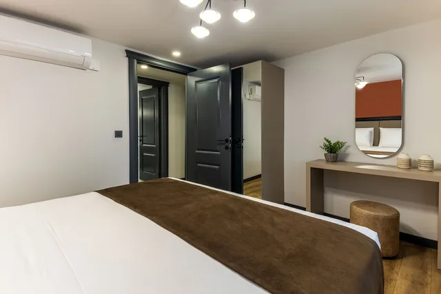 شقة اقتصادية بسرير كينج بغرفة نوم واحدة مع أريكة، BayMari Suites City Life 3/3