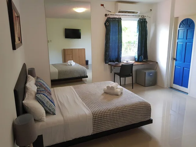 غرفة ديلوكس عائلية بسرير كينج وسريرين منفصلين، D' Gecko Hotel 1/2
