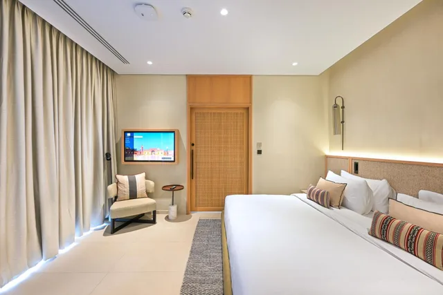 خيمة ديلوكس بغرفة نوم واحدة بمسبح خاص، Al Badayer Sharjah Resort 1/2