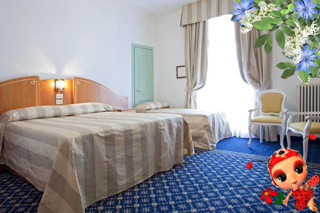 غرفة عائلية، Hotel Terme Venezia 3/5