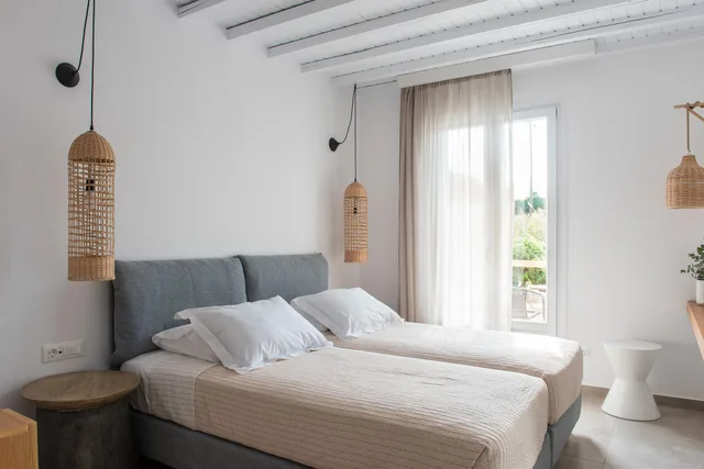 Standard, Twin Beds, Garden View, Balcony or Terrace، Vienoulas Garden 1/4