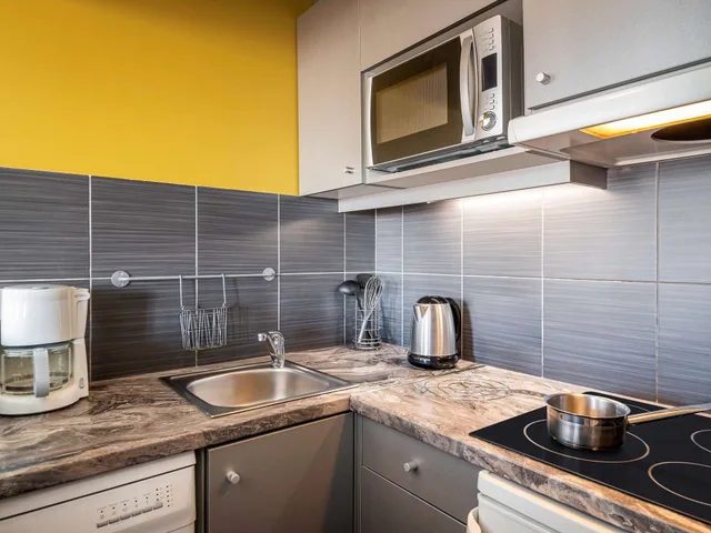 شقة بسريرين مزدوجين بغرفة نوم واحدة، Adagio Paris Montrouge 7/8