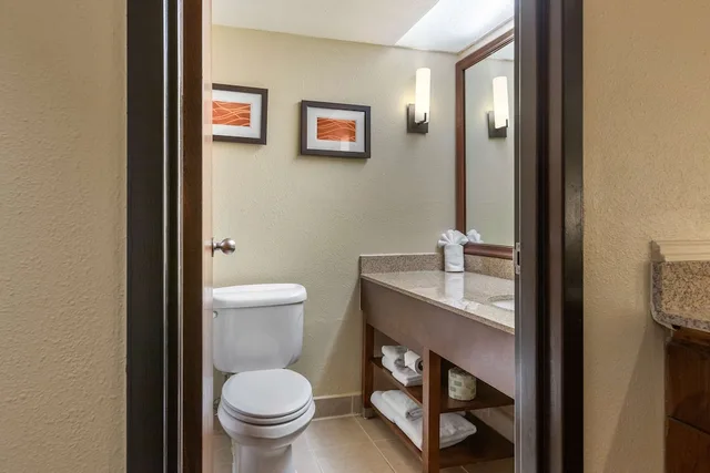 غرفة بسرير كينج مع أريكة، Comfort Inn Grand Rapids Airport 4/5