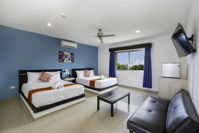 غرفة قياسية بسريرين مزدوجين، Hotel Playa Encantada by Kavia 3/10