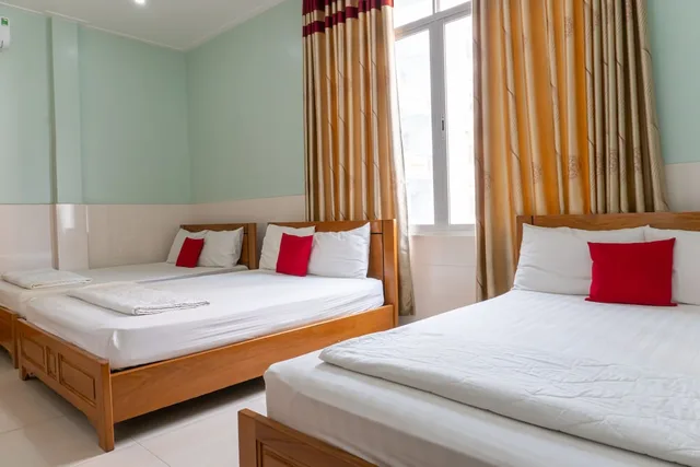 غرفة عائلية بسريرين مزدوجين، Tuyet Lan Hotel 3/4