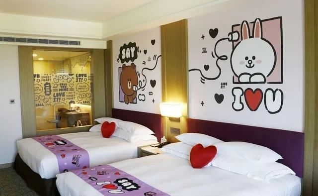 غرفة ديلوكس عائلية بسريرين كينج، Lihpao Resort- Fullon Hotel 1/3