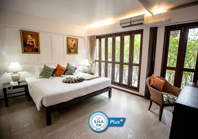 غرفة سوبيريور بسرير مزدوج، Baan Amphawa Resort & Spa 1/4
