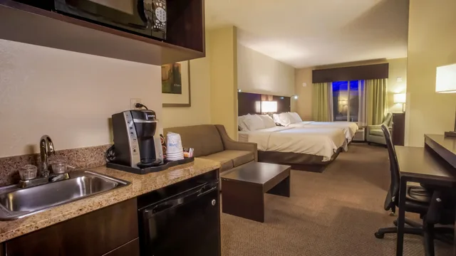جناح بسريرين كوين، Holiday Inn Express & Suites Tampa-I-75 @ Bruce B. Downs, an IHG Hotel 3/5