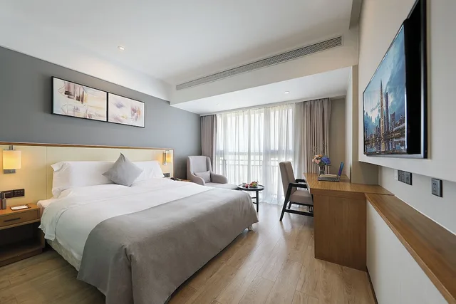 غرفة كومفورت بسرير مزدوج، Shenzhen Hongdu Hotel 3/10