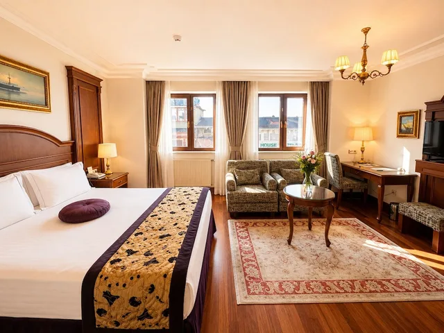 غرفة عائلية رباعية بسرير كوين مع أريكة، Glk Premier Regency Suites And Spa 1/10