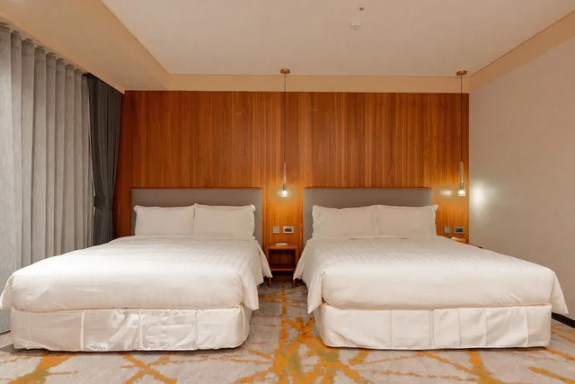 Deluxe, 2 Queen Beds, City View, Terrace, Home Hotel Xin Yi Branch 2/7