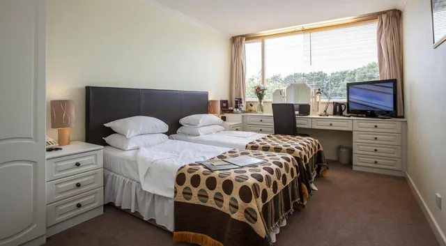 غرفة بسريرين منفصلين، La Collinette Hotel 4/8