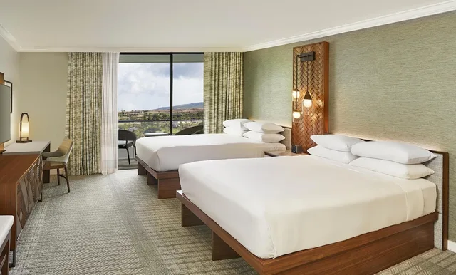 غرفة بسريرين كوين بإطلالة على الجبل، Hyatt Regency Maui Resort and Spa 2/6