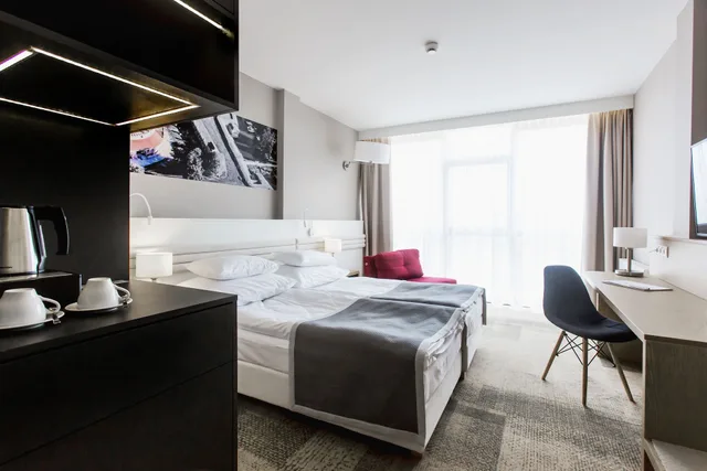 غرفة كومفورت بسرير مزدوج أو سريرين منفصلين، Hotel Platan 7/9