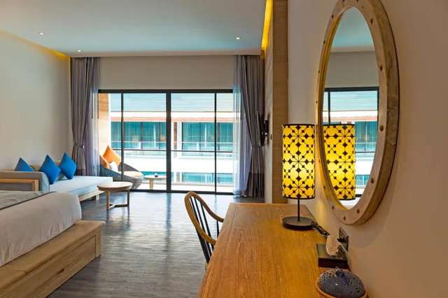 غرفة سوبيريور بسرير مزدوج أو سريرين منفصلين بإطلالة على المسبح، Akira Lipe Resort 4/7