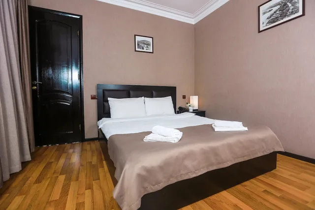 غرفة ديلوكس بسريرين منفصلين بإطلالة على المدينة، New Metekhi Hotel 3/4