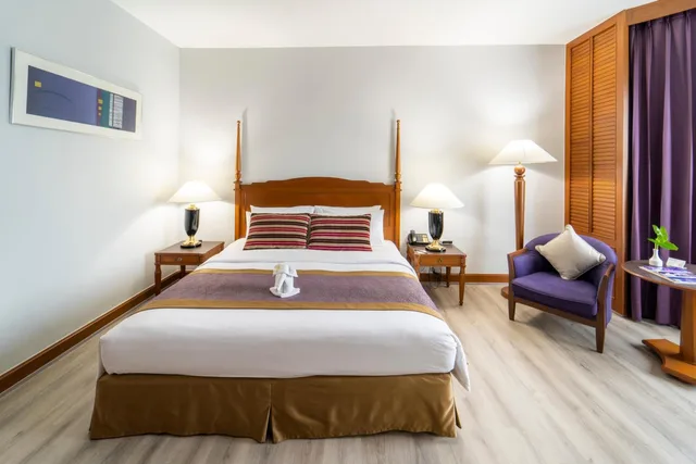 غرفة ديلوكس بسرير مزدوج أو سريرين منفصلين بإطلالة على المدينة، Century Park Hotel 1/10