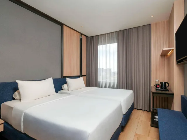 Classic, Twin Beds, City Side, Ibis Surabaya Tidar 1/3